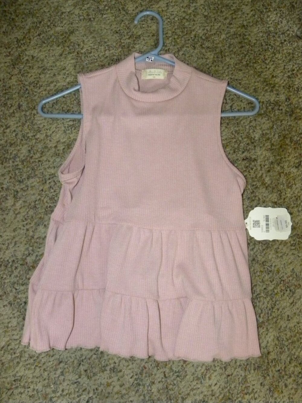 Women Size X-Small - "New" Pink Sleeveless Top/Shirt by Altar'd State
